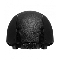 SWING H22 SHINE Ridehjelm. Mat sort/slv