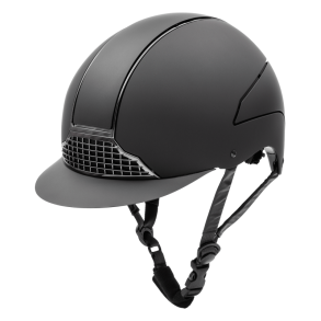 SWING H24 Chrome Ridehjelm. Mat sort.