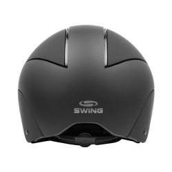 SWING H24 Chrome Ridehjelm. Mat sort.