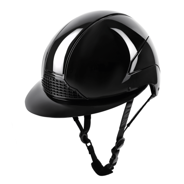 CRAZY DEAL! SWING H24 Ridehjelm. Glossy sort.