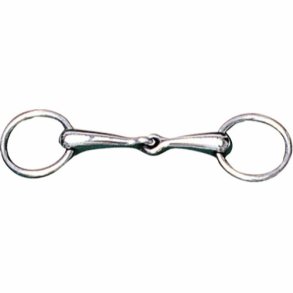 HORSEGUARD Massivt 2-delt trensebid. Royal Steel