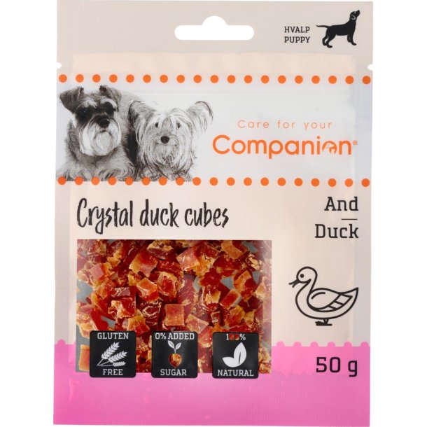 COMPANION Crystal Cubes til hvalp. And 50g