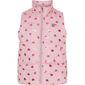 EQUIPAGE KIDS THILDA Vest. Pink Mist