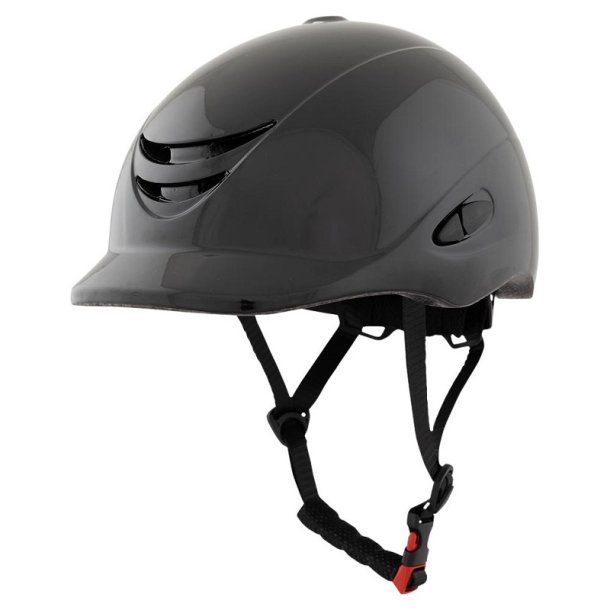 BR PREMIERE PETITE Shiny ridehjelm til brn. Sort