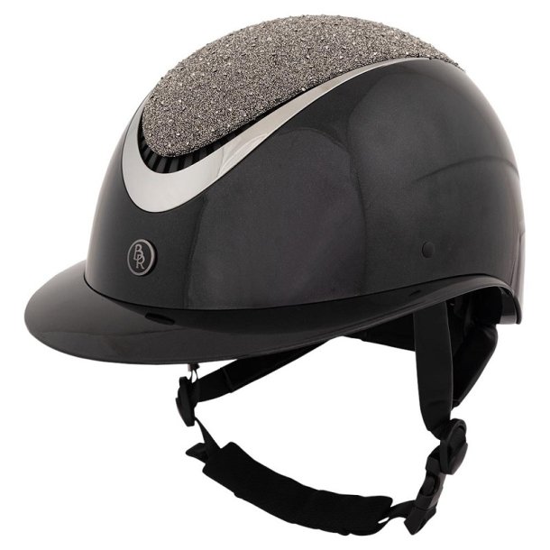 CRAZY DEAL! BR THETA GLAMOUROUS GLOSSY Ridehjelm. 