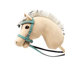 MY HOBBY HORSE Trense med bid, til kphest. Bl Glitter