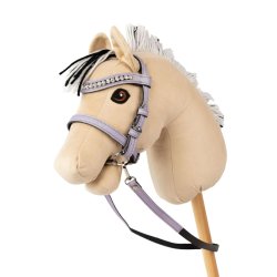 MY HOBBY HORSE Trense med bid, til k�phest. Lavender Glitter