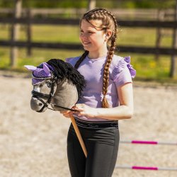 QHP HOBBY HORSE Hut. Lilla/Syren