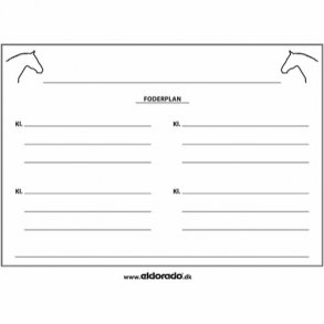 HORSEGUARD Fodertavle