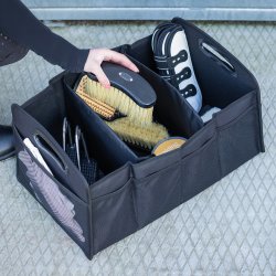QHP Foldbar opbevaringsboks. Sort