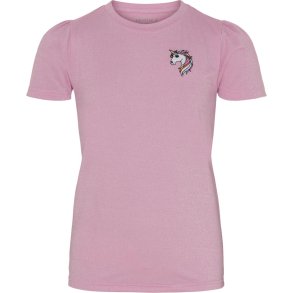EQUIPAGE KIDS KARA Kortrmet T-shirt. Phlox Pink