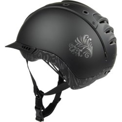 CASCO Mistral 2 Floral Ridehjelm. Sort