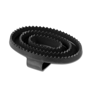 WALDHAUSEN Afstrygningsstrigle af gummi. Sort