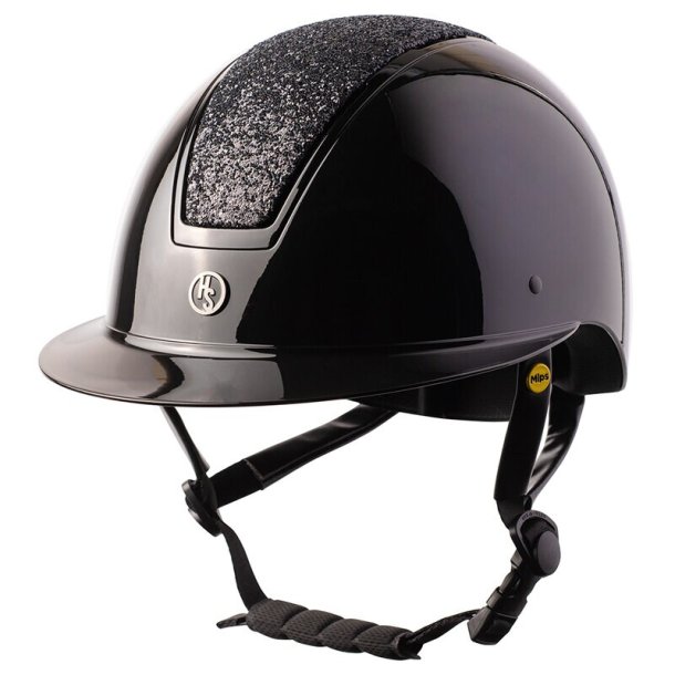 HANSBO SPORT VISION Glitter ridehjelm med MIPS 58-60 cm