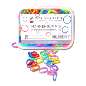 WALDHAUSEN Farvede elastikker i btte.