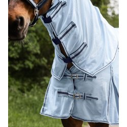 WALDHAUSEN PROTECT Insektdkken med aftagelig hals. Lysebl/navy