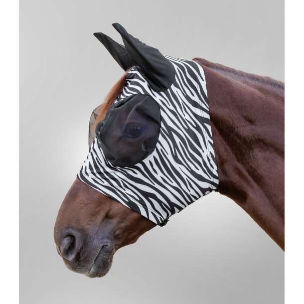 WALDHAUSEN PUCK insektmaske med ekstra plads ved jnene. Zebra