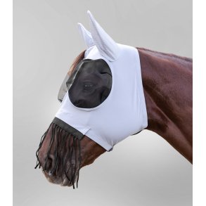 WALDHAUSEN PUCK insektmaske med ekstra plads ved jnene, og frynser. Slvgr