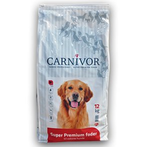 CARNIVOR Hundefoder. 12 kg.
