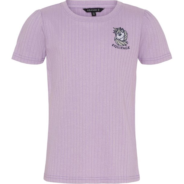 EQUIPAGE ALEXI T-shirt junior. Lavender
