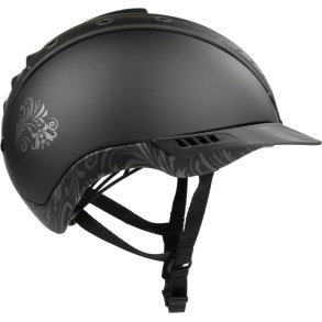 CASCO Mistral 2 Floral Ridehjelm. Sort