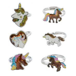 WALDHAUSEN Humrring med enhjrning. 