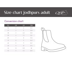 QHP MANILLA Jodphurs ridest�vler. Adult
