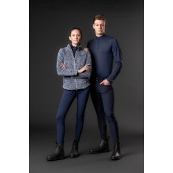 EQUIPAGE MEN STEVE Half-zip langrmet ridetrje