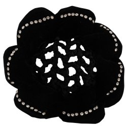 BR MAGNOLIA H�rnet med sten. Sort