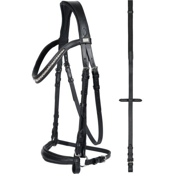 HORSEGUARD Cryll III trense m/ hannoveransk nsebnd