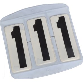 HORSEGUARD Stvnenummer med velcro