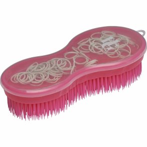HORSEGUARD Supergroomer med flettegrej. Pink