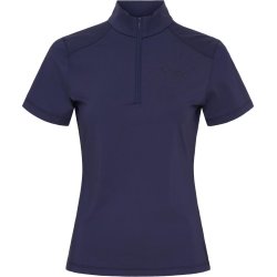 CATAGO THELMA Kort�rmet ridebluse. Navy