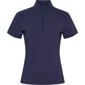 CATAGO THELMA Kort�rmet ridebluse. Navy