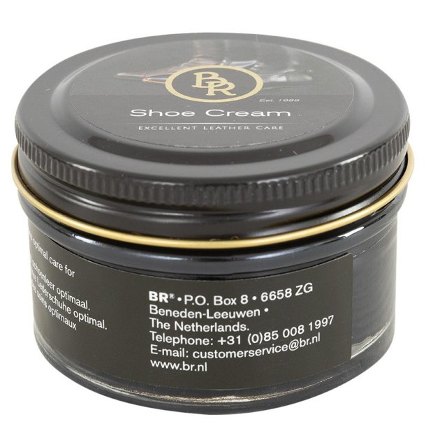 BR Skosv�rte. Sort. 100mL