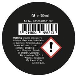 BR Skosv�rte. Sort. 100mL