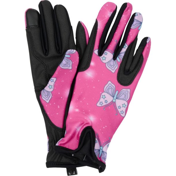 EQUIPAGE KIDS TOCARRA Ridehandsker. Phlox Pink