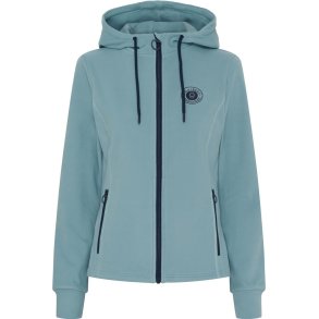 EQUIPAGE ABIGAIL Hoodie med lynl�s. Arctic