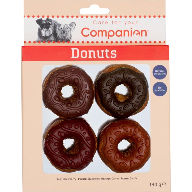 COMPANION Skindfri donuts. 4 styks