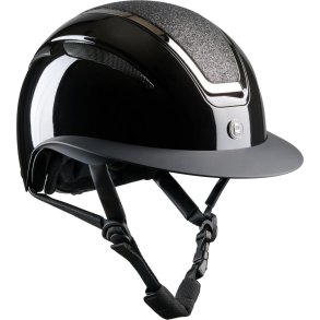 EQUIPAGE MIPS GUARDIAN Ridehjelm. Glossy Black