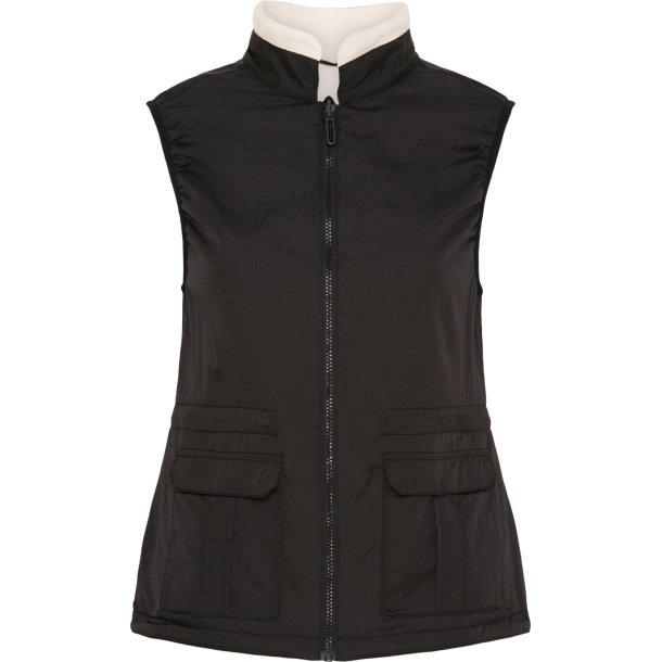 CATAGO NALA Vendbar vest. Ladies. Sort/sand