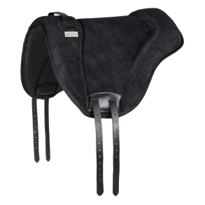 WALDHAUSEN Bareback pad. Sort ruskind
