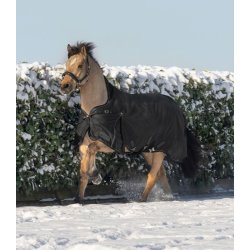 WALDHAUSEN SCANDIC Udedkken med hj hals. 200 g fyld. Sort