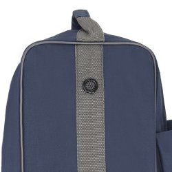 QHP Q-ESSENTIALS Kombi hjelm- og st�vletaske. Navy/gr�