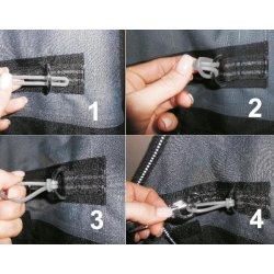 WALDHAUSEN Sikkerhedselastikker til dkkener - 18 stk