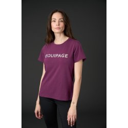 EQUIPAGE TELINA T-shirt. Italian Plum