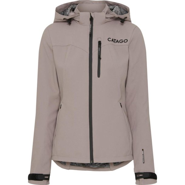 CATAGO HYBRID kort jakke. Beige/Sand