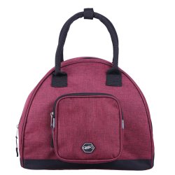 QHP ESSENTIALS Hjelmtaske. Bordeaux
