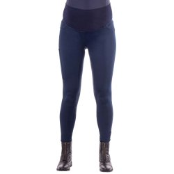 QHP MATERNITY Graviditets-ridetights. Navy