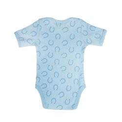 QHP BOBBY Baby bodystocking. Lysebl
